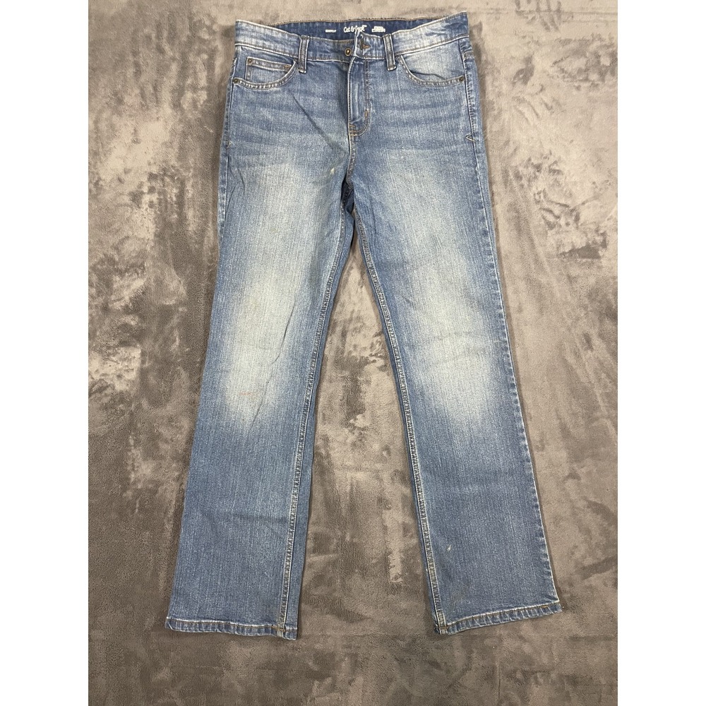 Cat & Jack Bootcut Jeans Size 16 Blue Denim Stretch Fabric